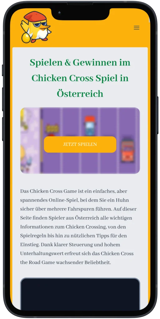 Chicken Cross Mobile