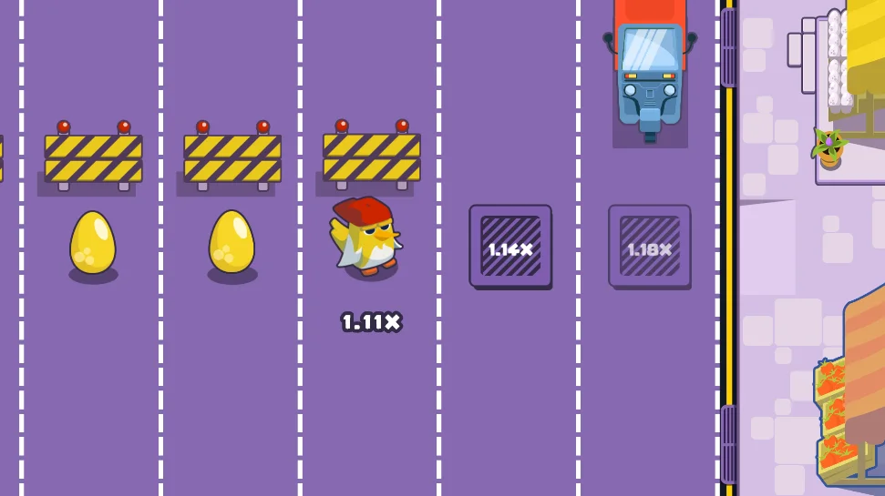 Demo Spiel Chicken Cross